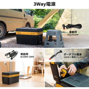 ポータブル保温冷蔵庫 25L BougeRV