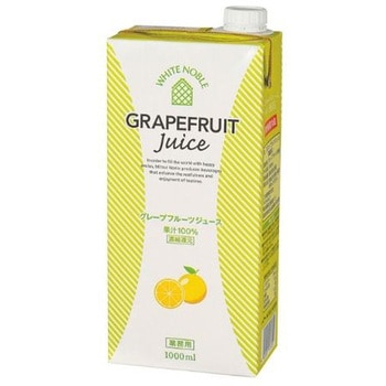 108335 三井農林 グレープフルーツジュース(濃縮還元) 1L x3 ホワイトノーブル