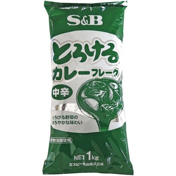 エスビー食品 とろけるカレーフレーク中辛 1kg ヱスビー食品