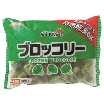 【冷凍】ユニフーズ 自然解凍OK ブロッコリー 500g x4 ユニフーズ