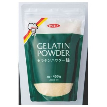 ゼリエース ゼラチンパウダー緑 450g ゼリエース