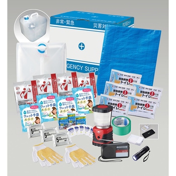 停電断水対策・在宅避難ボックス2人用 ゼニス[防災用品] 非常用袋