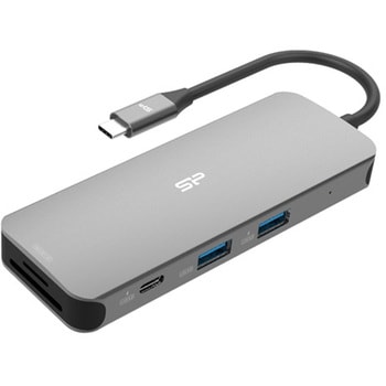 8-in-1 USB-Cドッキングステーション SR30 シリコンパワー(Silicon Power)
