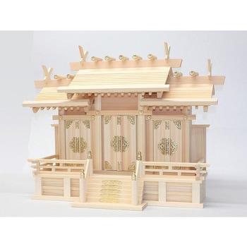 屋根違い三社 本金具 中 神棚セット 神棚の里