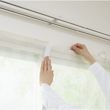 サッシまるごと冷気ガードラインレース アール