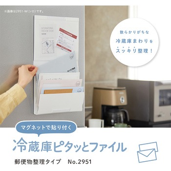 スキットマン 冷蔵庫ピタッとファイル キングジム