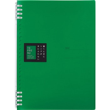 リングノート テフレーヌ 9855 (B5) 26穴 カラー透明PP表紙 キングジム