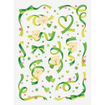 ファブラブ デコステッカー キングジム