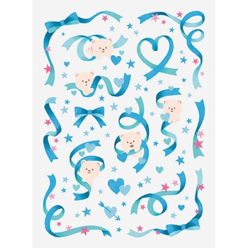 ファブラブ デコステッカー キングジム