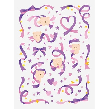 ファブラブ デコステッカー キングジム