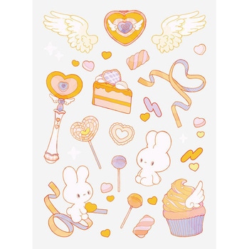 ファブラブ デコステッカー キングジム