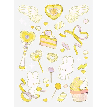 ファブラブ デコステッカー キングジム