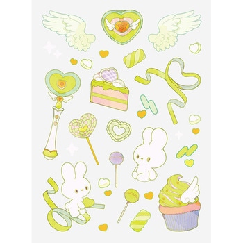 ファブラブ デコステッカー キングジム