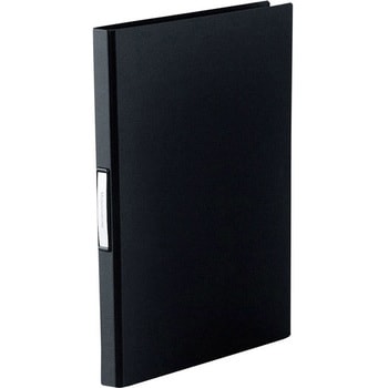 モノクロ-ムクリアファイル固定 キングジム