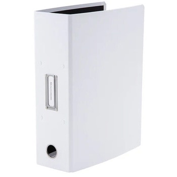 モノクロ-ムパイプファイル 2穴 キングジム