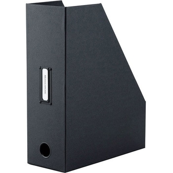 モノクロ-ムボックスファイルA4S 黒 キングジム