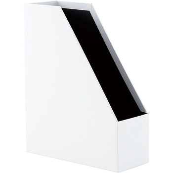 モノクロ-ムボックスファイルA4S 白 キングジム