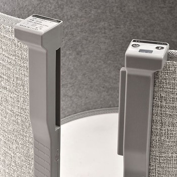 ラウンド型遠赤外線パネルヒーター(足裏ヒーター付き) ビーカム