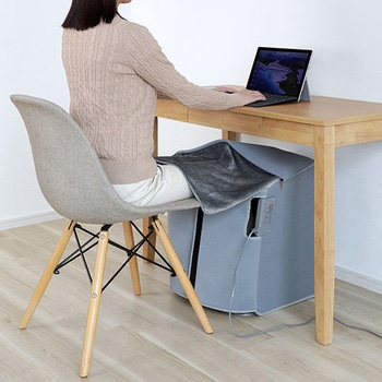 折りたたみ式遠赤外線パネルヒーター(足裏ヒーター全面パネル付き) ビーカム