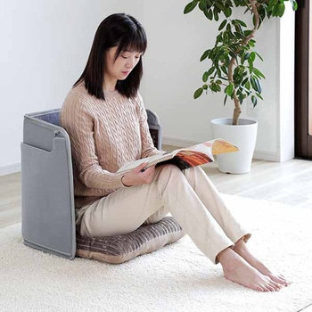 折りたたみ式遠赤外線パネルヒーター(足裏ヒーター全面パネル付き) ビーカム