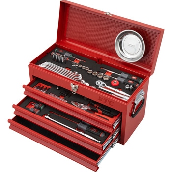 【2026 SK SALE】9.5sq.スタンダードセット[66点](3段3引出し) KTC