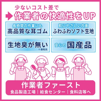 美保Bihou 業務用マスク 日本製 2層タイプ 100枚入 エスパック