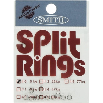 スプリットリングステンレス(平打仕様) スミス(SMITH LTD.)