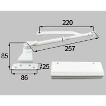 ドアクローザー(ストップ付き) LIXIL(新日軽) パラレル型 【通販