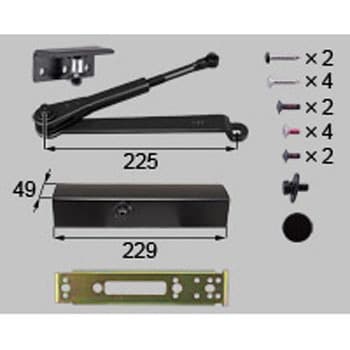 外付クローザー大 トステム(LIXIL) パラレル型 【通販モノタロウ】