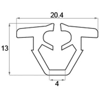 グレチャン4mm用10m巻 TOSTEM(LIXIL)