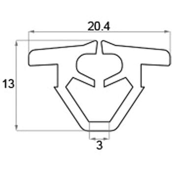 グレチャン3mm用40m巻 TOSTEM(LIXIL)