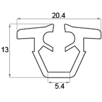グレチャン5mm用40m巻 TOSTEM(LIXIL)