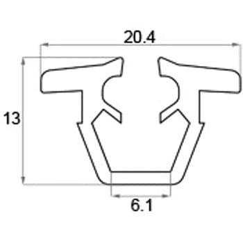 グレチャン6mm用40m巻 TOSTEM(LIXIL)