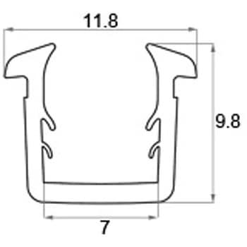 グレチャン6.8mm用50M巻 トステム(LIXIL)