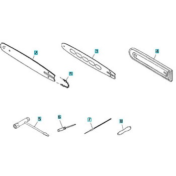 ゼノア エンジンチェーンソー GZ3850 部品 Tools and accessories - ゼノア