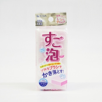 すご泡Neoソフトブラシスポンジ P/Or込 東和産業