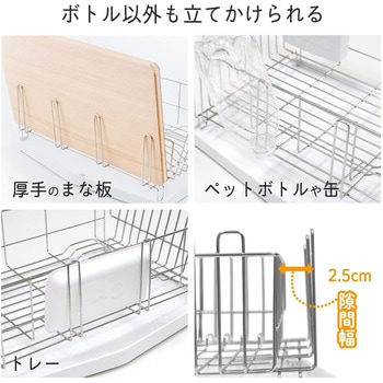マルチ水切りカゴ LEC(レック)