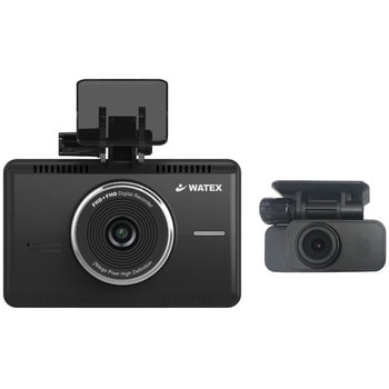 XLDR-F-ADAS 前後2カメラドライブレコーダー(ADAS付き) 1セット WATEX