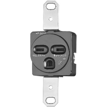 機器用接地15A250V クロ Panasonic(パナソニック)
