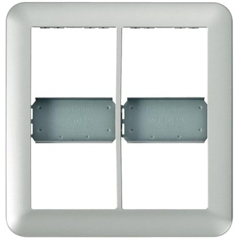 ラフィーネア簡易耐火スイッチプレート ダブルスイッチ ダブルスイッチ用 パナソニック Panasonic コンセント スイッチ用 通販モノタロウ Wtx7324s