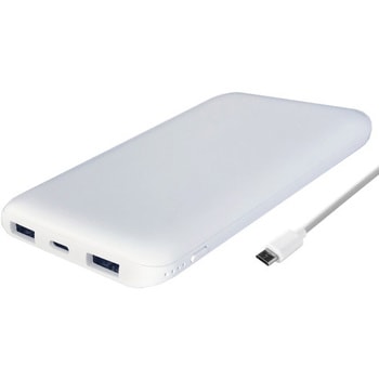 モバイルバッテリー10000mAh micro カシムラ