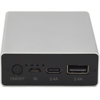 モバイルバッテリー10000mAh プラタ
