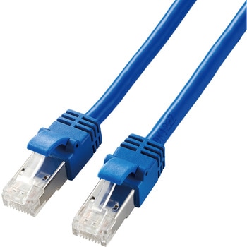 LANケーブル Cat7 準拠 やわらか 10ギガビット RoHS指令準拠 ブルー エレコム