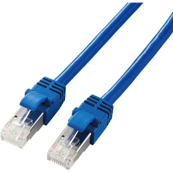 LANケーブル Cat7 準拠 やわらか 10ギガビット RoHS指令準拠 ブルー エレコム