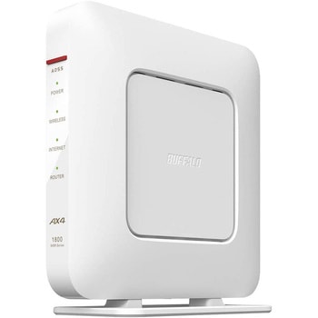 WSR-1800AX4S/DWH ����LAN�e�@ WiFi���[�^�[ 11ax/ac/n/a/g/b 1201+573Mbps WiFi6/Ipv6�Ή� �l�b�g���Ѓu���b�J�[�x�[�V�b�N���� BUFFALO(�o�b�t�@���[) 65388804