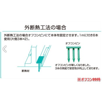 断熱材固定用オフコンピン タイセイ