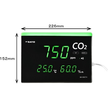 快適ナビ CO2モニター 佐藤計量器製作所