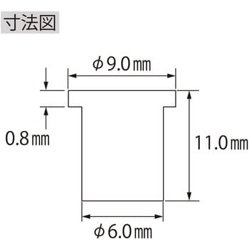 エビナットECOパック アルミ ・ラージフランジ (NAD-MP) ロブスター(ロブテックス)
