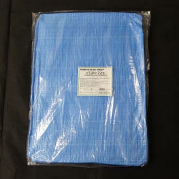 BS-115472 薄手ブルーシート サンキョウプラテック 65401368