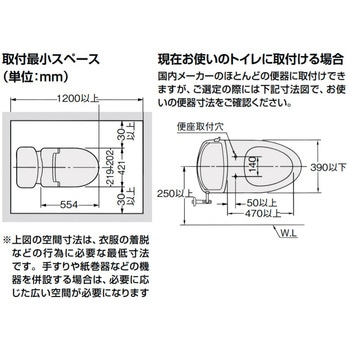 CW-KA22-C/BN8 シャワートイレ KAシリーズ(便フタなし) 1台 INAX CW-KA22-C/BN8 シャワートイレ KAシリーズ(便フタなし) 1台 INAX